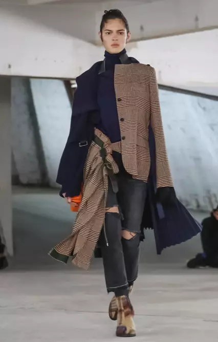 SACAI MENSWEAR AŬTUNO VINTRO 2018 PARIS15