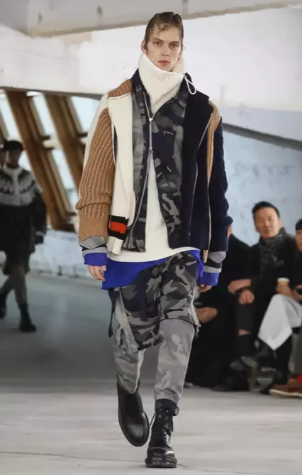 SACAI MENSWEAR סתיו חורף 2018 פריז17