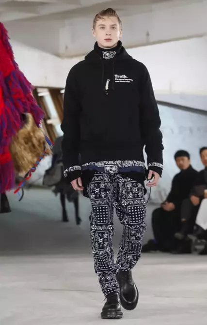 SACAI 남성복 가을 겨울 2018 PARIS23