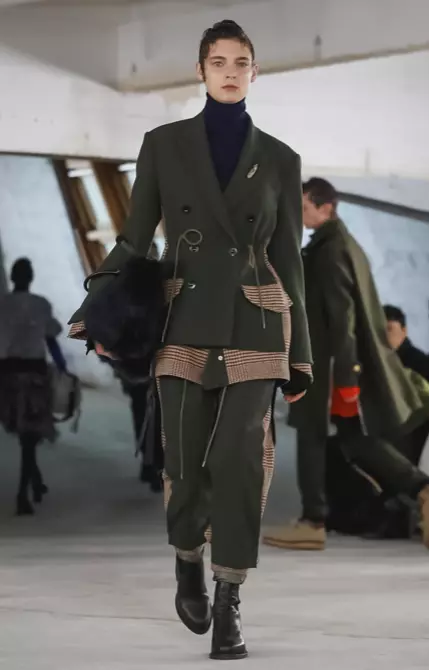 SACAI MENSWEAR AŬTUNO VINTRO 2018 PARIS27