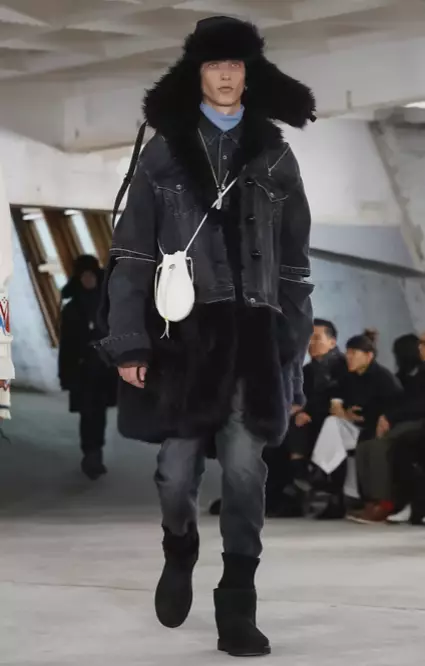 SACAI MENSWEAR isubu igba otutu 2018 PARIS31