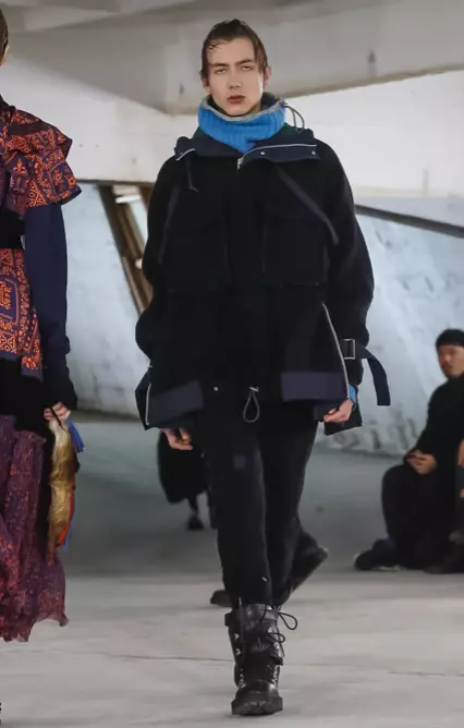 SACAI મેન્સવેર ફોલ વિન્ટર 2018 PARIS34