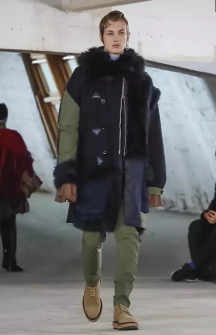 SACAI MENSWEAR isubu igba otutu 2018 PARIS35