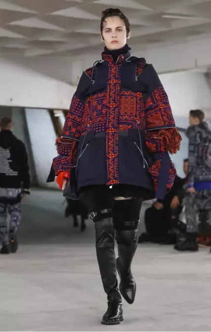 SACAI MENSWEAR האַרבסט ווינטער 2018 פּאַריז47