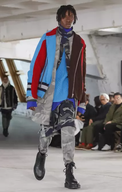 SACAI MENSWEAR FALL WINTER 2018 PARIS7