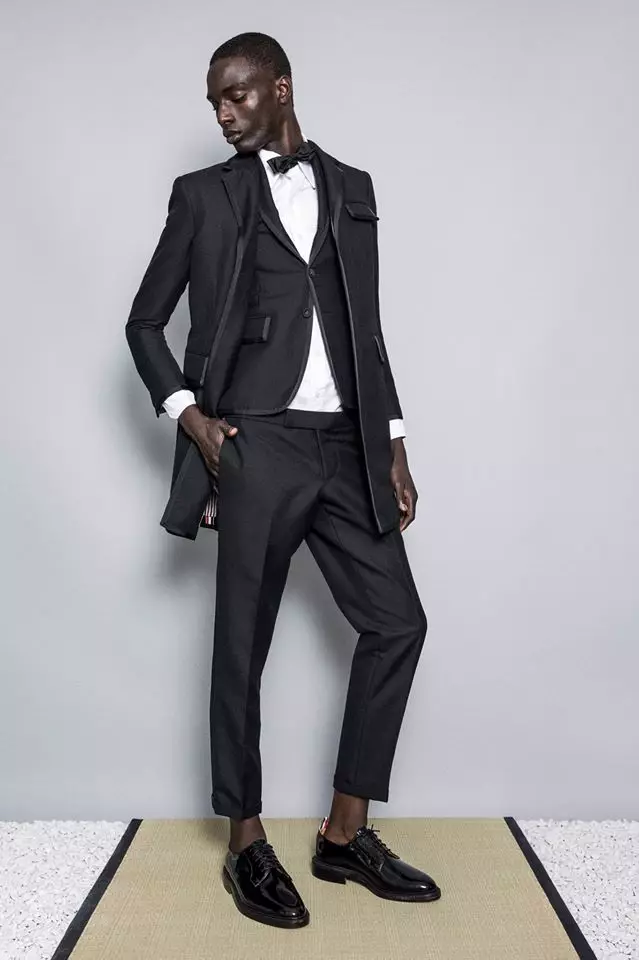 Thom Browne SS2016 awọn ọkunrin gbigba021