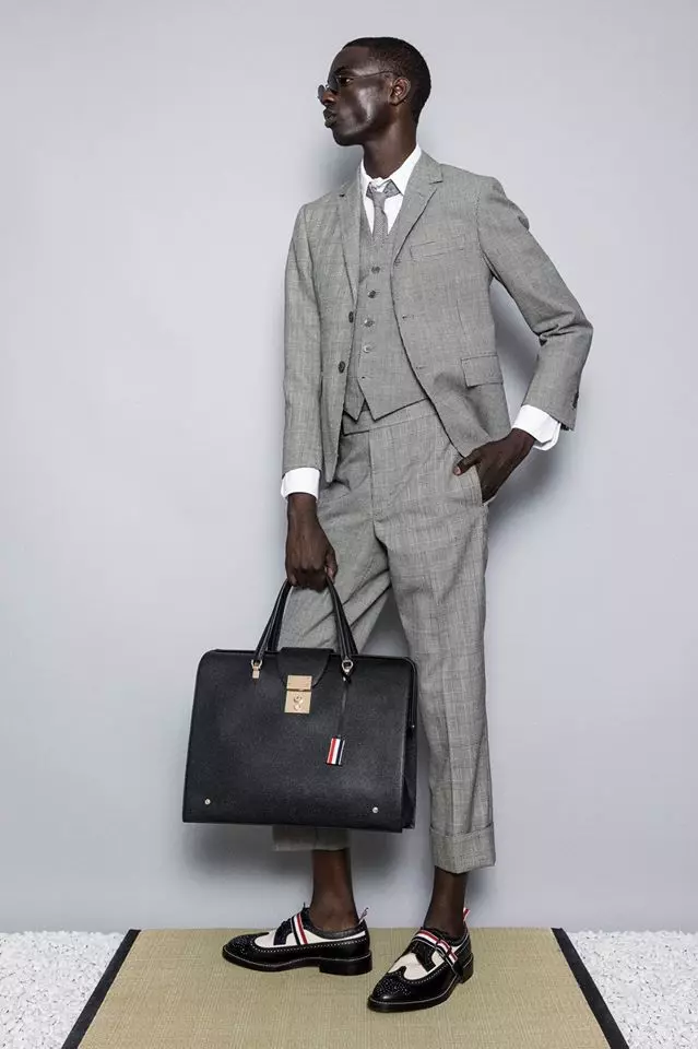 Mkusanyiko wa wanaume wa Thom Browne SS2016023