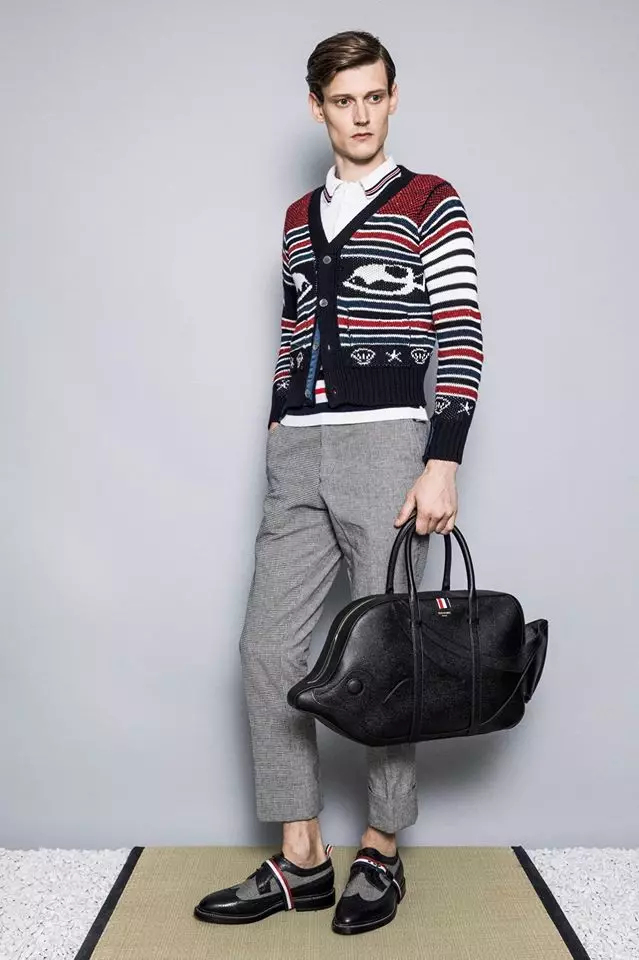 Thom Browne SS2016 คอลเลกชันบุรุษ010