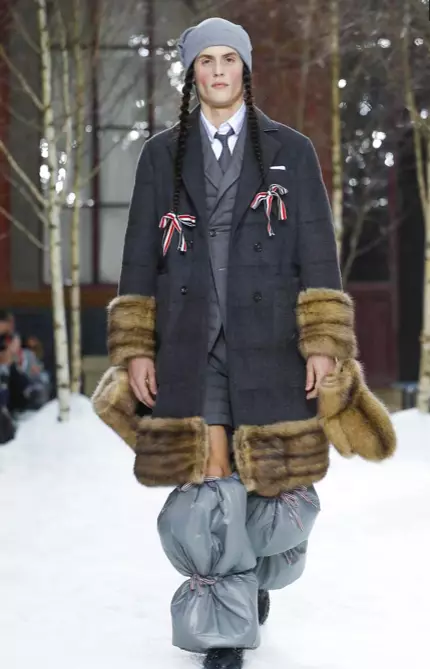 THOM BROWNE 2018KO UDAZKEN NEGUA GIZENKETA PARIS15