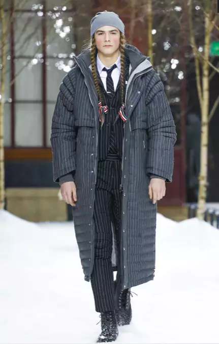 VESHJE PËR BURRA THOM BROWNE VJESHTË DIMËR 2018 PARIS10