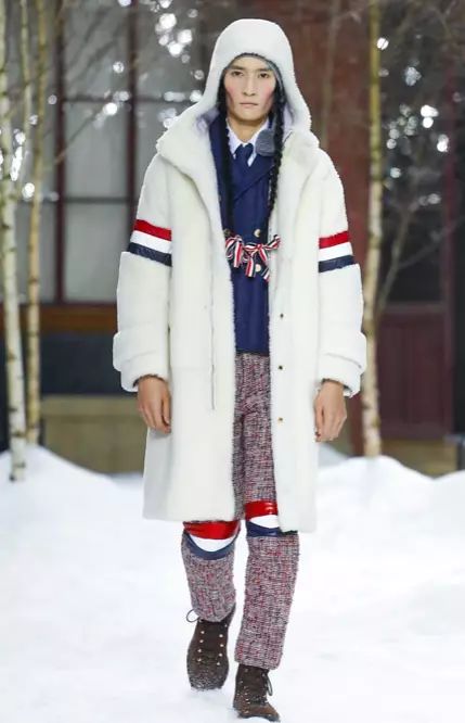 THOM BROWNE HERREWEAR HØSTVINTER 2018 PARIS11