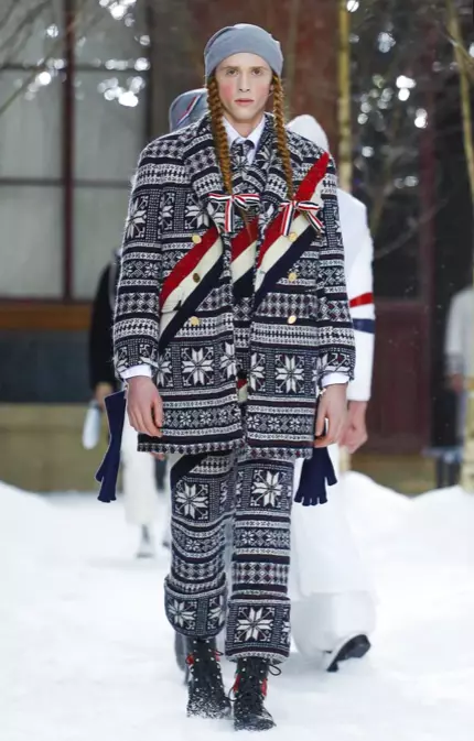 THOM BROWNE 2018KO UDAZKEN NEGUA GIZENKOAK PARIS17