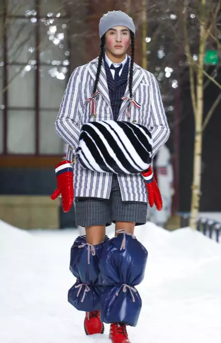 THOM BROWNE MENSWEAR FALL RIRININA 2018 PARIS23