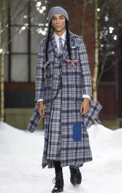 THOM BROWNE MENSWEAR סתיו חורף 2018 פריז27