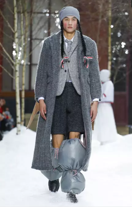 THOM BROWNE BĂRBAȚI TOAMNĂ IARNA 2018 PARIS29