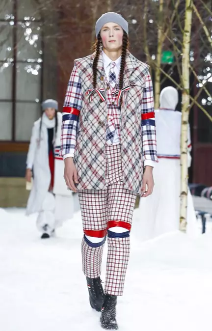 THOM BROWNE MENSWEAR HERBST WINTER 2018 PARIS30