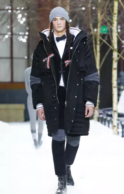 THOM BROWNE MENSWEAR האַרבסט ווינטער 2018 פּאַריז6