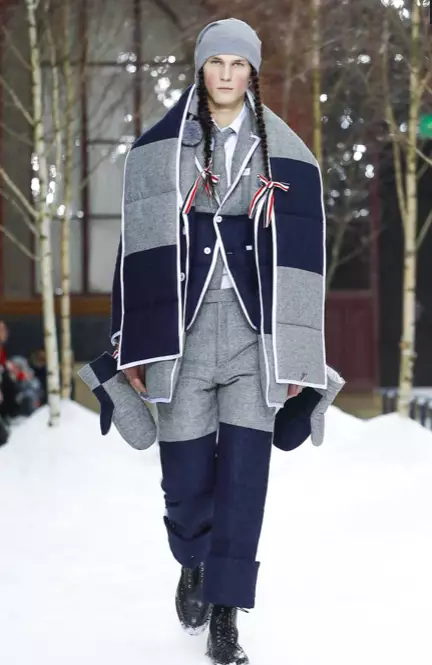 THOM BROWNE MENSWEAR סתיו חורף 2018 פריז8