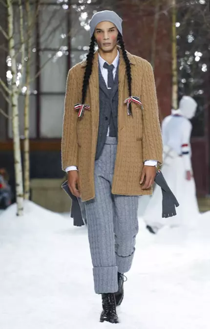 THOM BROWNE MENSWEAR Otòn Ivè 2018 PARIS14