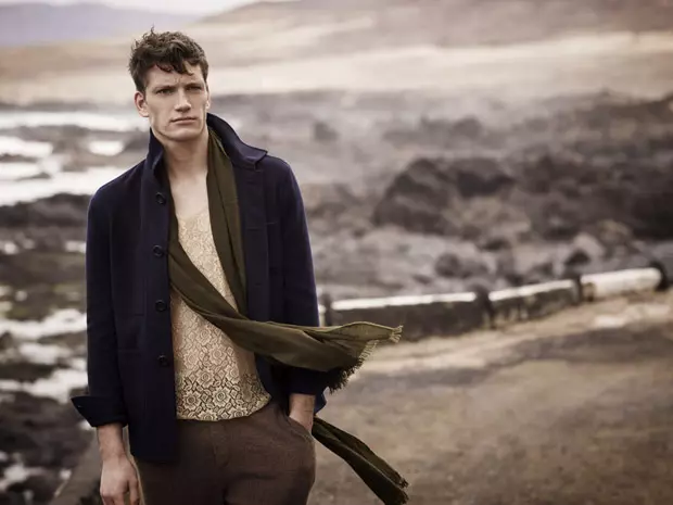 Florian van Bael de David Goldman în „The Fisherman” pentru ELLE Man China.