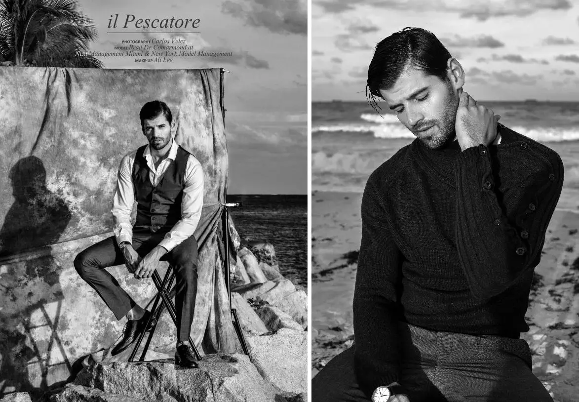 “il Pescatore” от Карлос Велес за Elegant Magazine 42600_1