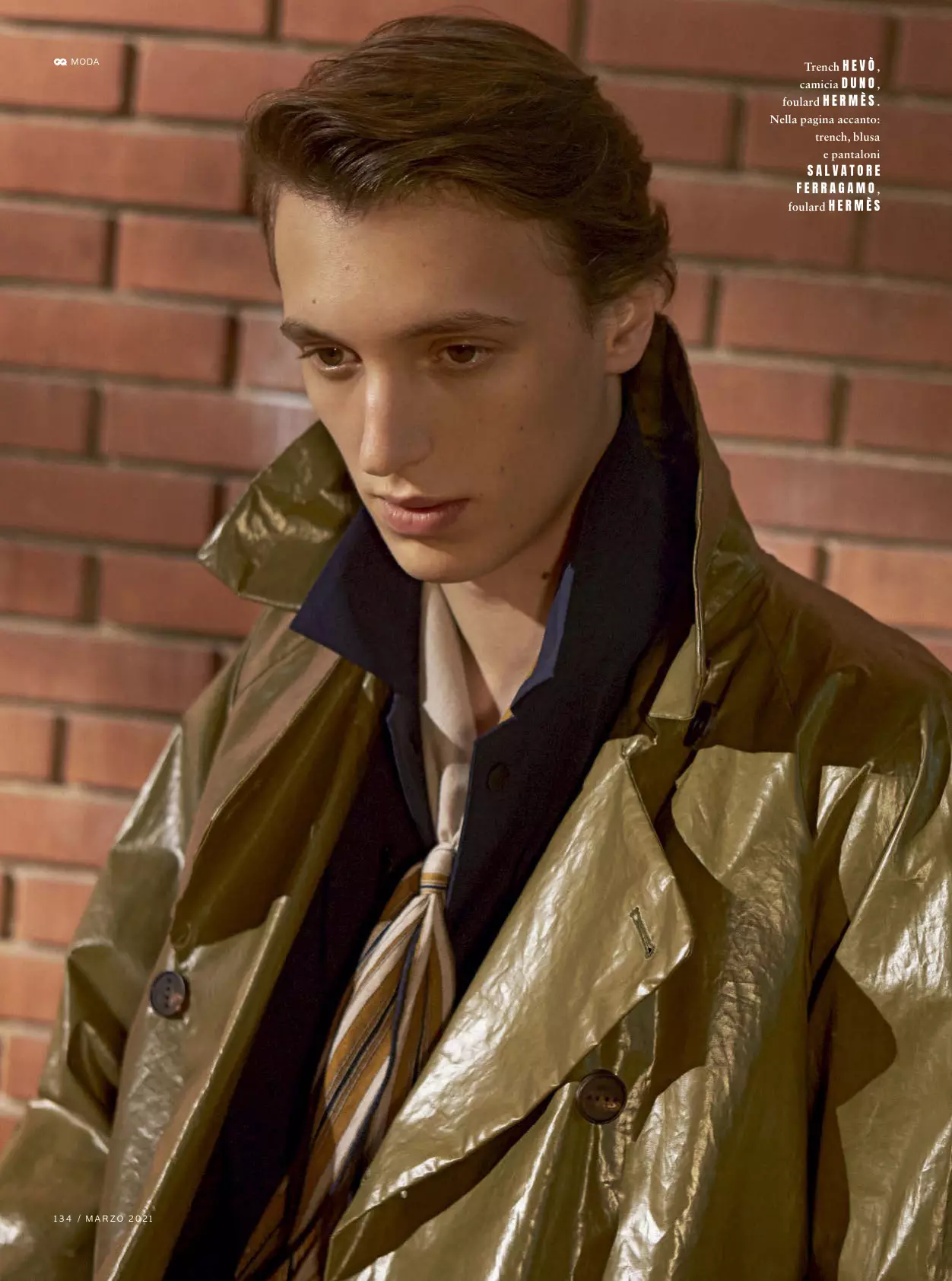 Antoine Duvernois, Theodor Pal pentru GQ Italia Editorial martie 2021