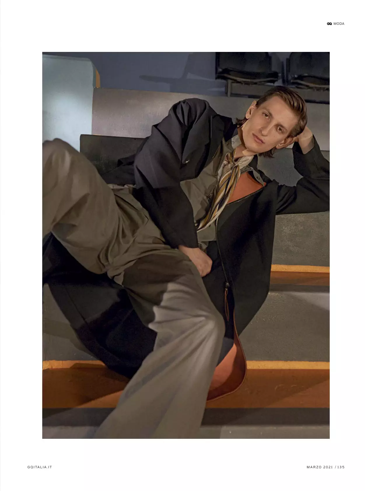 Antoine Duvernois, Theodor Pal kanggo GQ Italia Maret 2021 Editorial