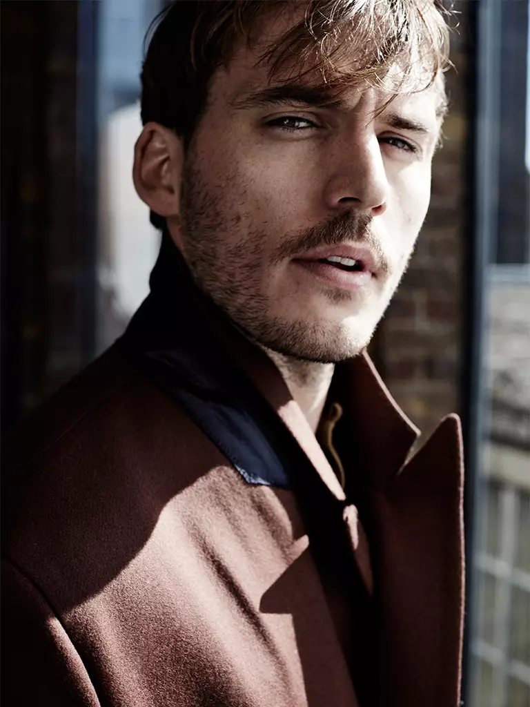 Minusta tämä oli erittäin miellyttävä, Alex Bramallin kuvaama miesmalli Sam Claflin.