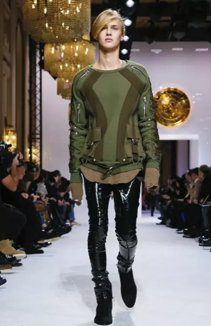 BALMAIN HOMME MENSWEAR FALL WINTER & WOMEN PREFALL 2018 PARIS14