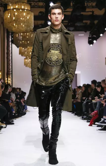 BALMAIN HOMME MEESTE RIIDED, SÜGIS, TALV JA NAISTE EELREFELL 2018 PARIS9