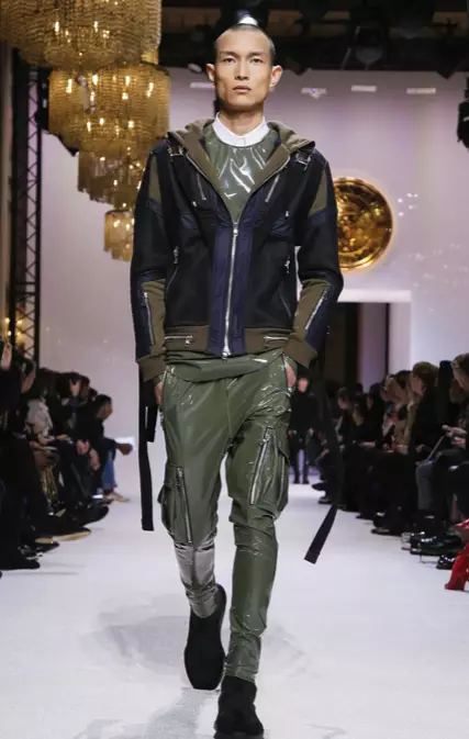 BALMAIN HOMME FÉRFI RUHÁZAT ŐSZI TÉLI ÉS NŐI ELŐFALL 2018 PARIS63