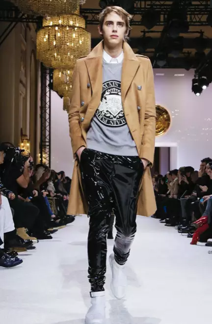 BALMAIN HOMME HERRKLÄDER HÖST VINTER & KVINNOR FÖRFALL 2018 PARIS2