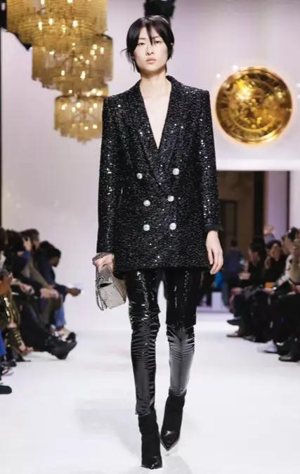 BALMAIN HOMME HERRKLÄDER HÖST VINTER & KVINNOR FÖRFALL 2018 PARIS39