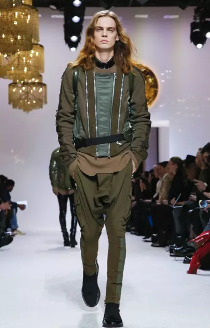 BALMAIN HOMME HERRKLÄDER HÖST VINTER & KVINNOR FÖRFALL 2018 PARIS1