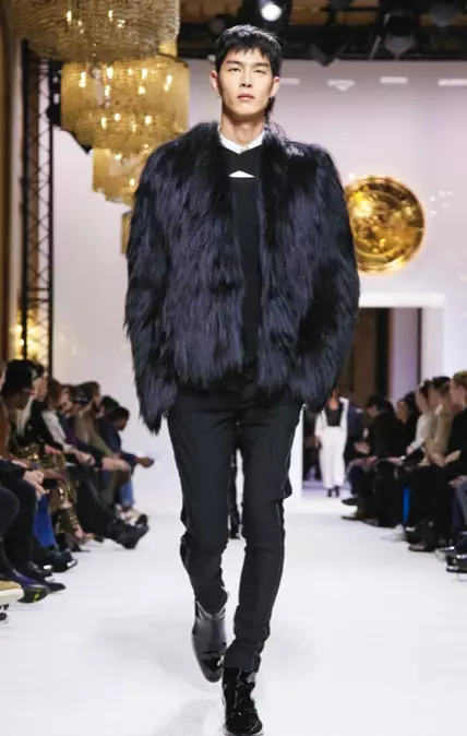 BALMAIN HOMME MENSWEAR FALL WALLER & WOMEN PREFALL 2018 PARIS40