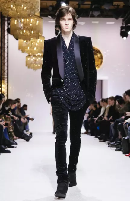 BALMAIN HOMME ROPA DE HOMBRE OUTONO INVERNO E MULLER PREVOITO 2018 PARIS47