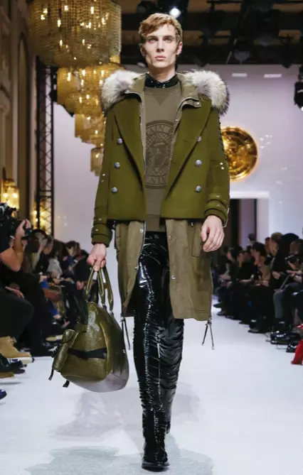 I-BALMAIN HOMME MENSWEAR FALL WINTER & WOMEN PREFALL 2018 PARIS6