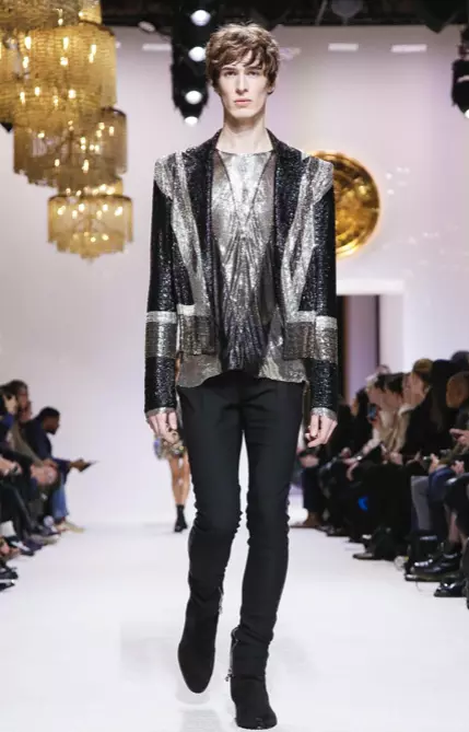 BALMAIN HOMME ЕР КИІМІ КҮЗ ЖӘНЕ ҚЫС ЖӘНЕ ӘЙЕЛ ПРЕФАЛЛ 2018 ПАРИЖ54