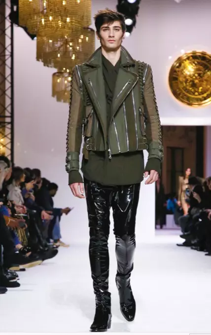 BALMAIN HOMME HERRAFATUR HAUST VETUR & KONUR FORFALL 2018 PARIS59