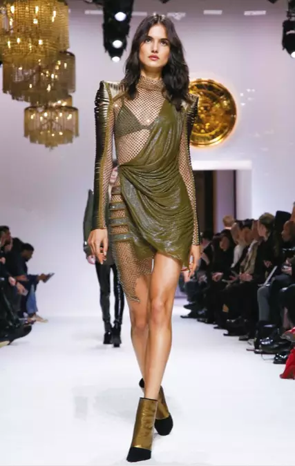 BALMAIN HOMME MOŠKA OBLAČILA JESEN ZIMA IN ŽENSKA PREDJESEN 2018 PARIZ69