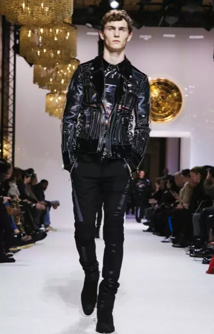 BALMAIN HOMME ERKEK GİYİM SONBAHAR KIŞ & KADIN ÖNCE 2018 PARİS76