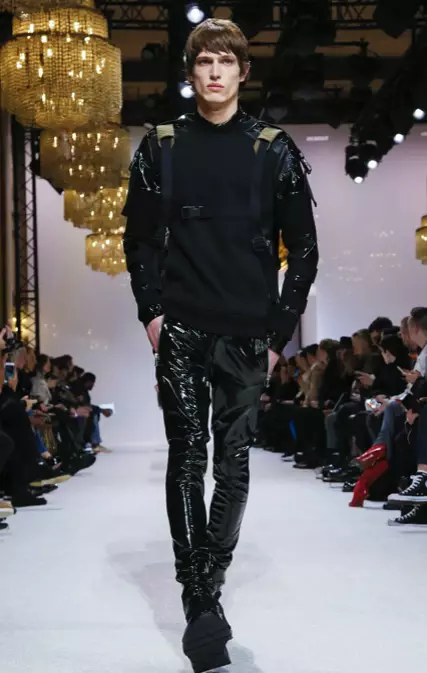 BALMAIN HOMME KİŞİ Geyimi PAYIZ QIŞ VƏ QADIN PREFALL 2018 PARIS83