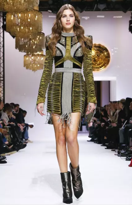 BALMAIN HOMME MOŠKA OBLAČILA JESEN ZIMA IN ŽENSKA PREDJESEN 2018 PARIZ89