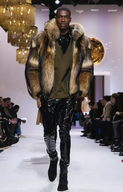 GAEAF FALL MENSWEAR BALMAIN HOMME & PREFALL MERCHED 2018 PARIS94