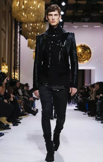 BALMAIN HOMME MENSWEAR OTOÑO INVIERNO & MUJER PREFALL 2018 PARIS97