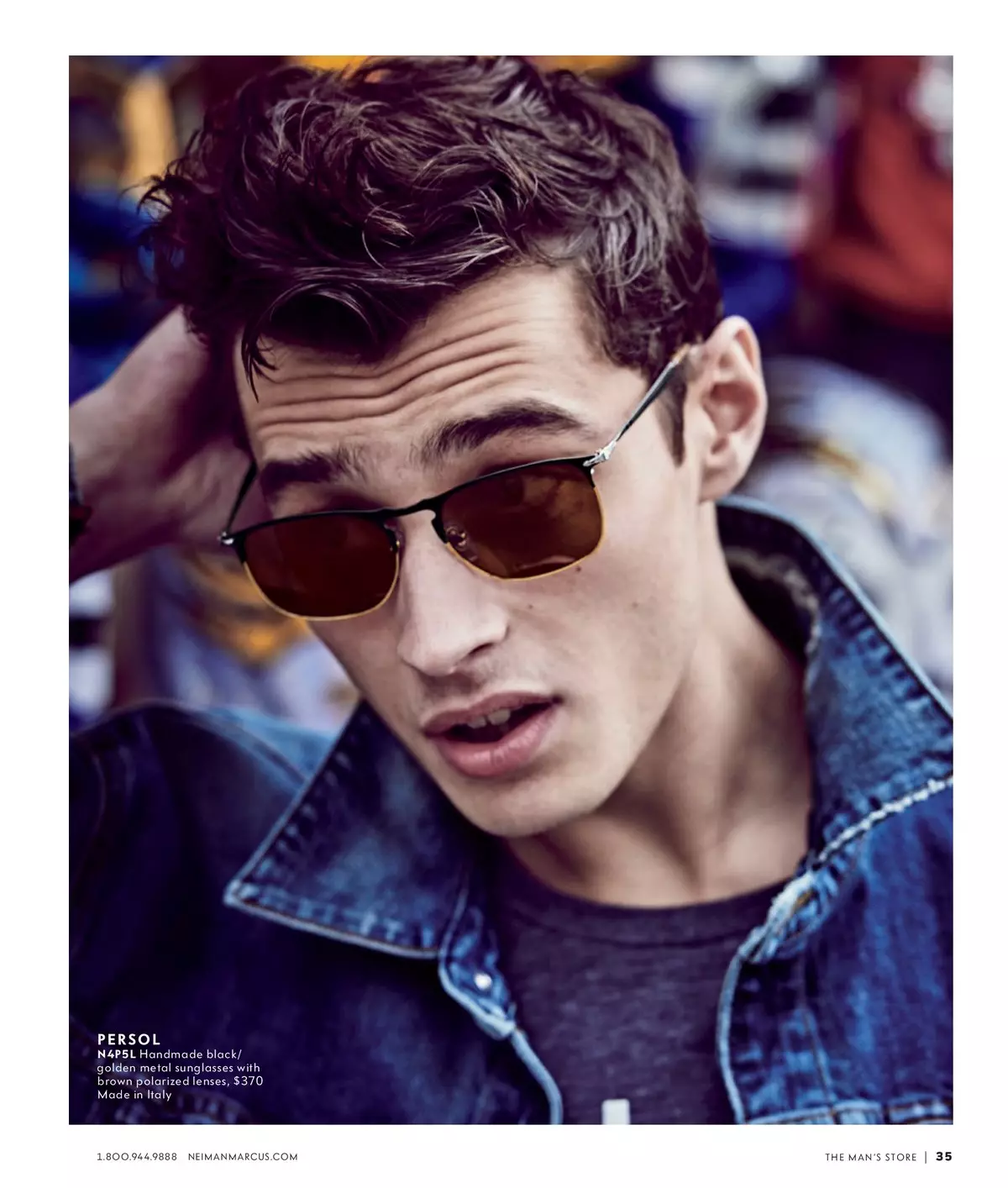 Adrien Sahores 为 Neiman Marcus Man 四月书 20173