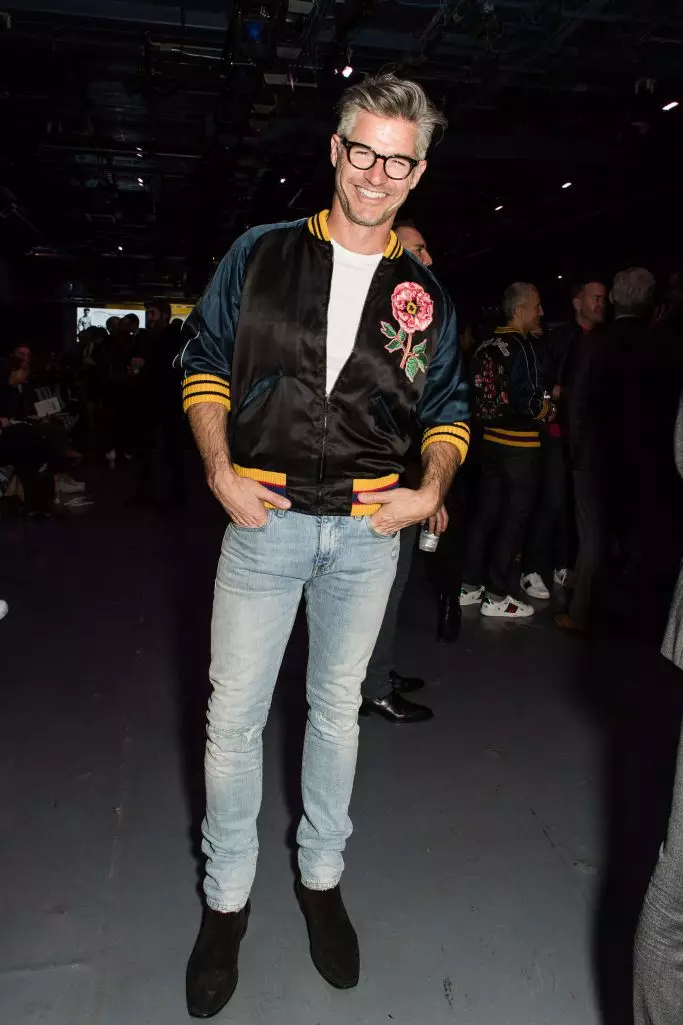 Kohustuslik krediit: foto Hunter Abrams/BFA/REX/Shutterstock (8563009bp) Eric Rutherford Jeffrey Fashion Cares Cocktail & Runway Show, Intrepid Sea, õhu- ja kosmosemuuseum, New York, USA – 3. aprill 2017