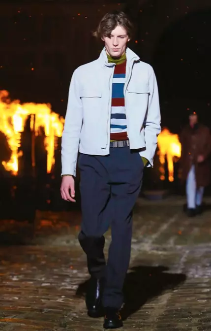 Hermes MENSWEAR isubu igba otutu 2018 PARIS28