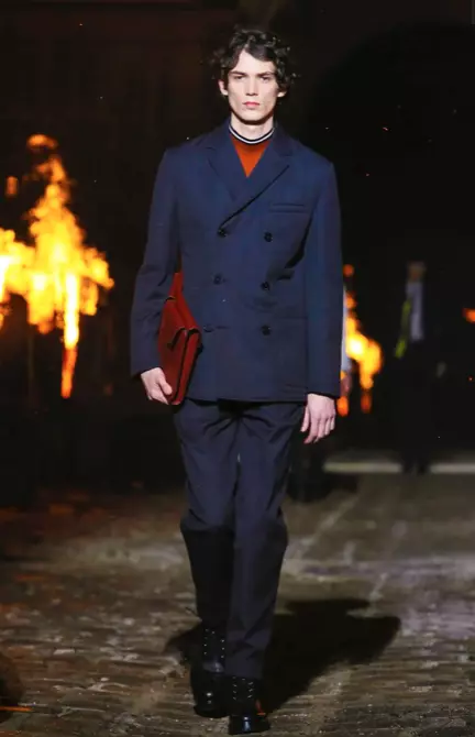 Hermes MENSWEAR isubu igba otutu 2018 PARIS38