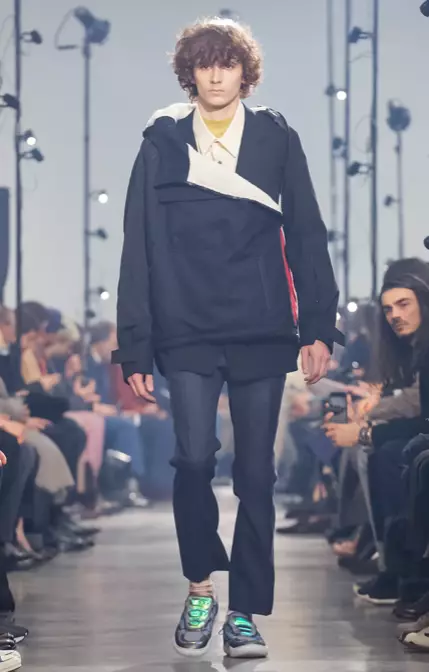 LANVIN MENSWEAR isubu igba otutu 2018 PARIS14